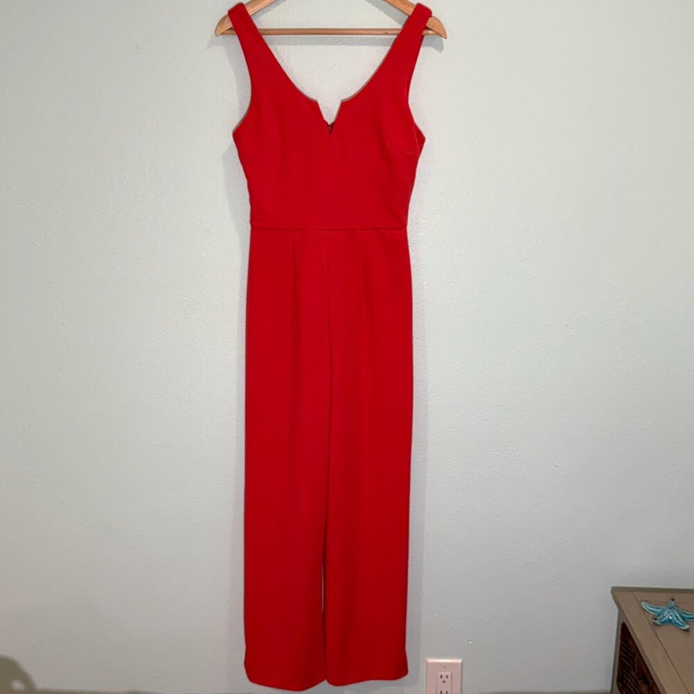 Trixxi Clothing Company Deep Coral Jumpsuit‎ Size M